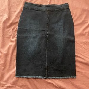 Harlowe & Graham Jean Skirt